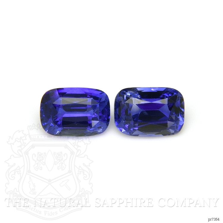 2.02 Ct.Tw. Blue Sapphire Pair from Ceylon (Sri Lanka)
