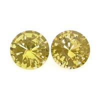1.86&nbsp;Ct.Tw.Total Carat Weight Yellow Sapphire Pair from Ceylon (Sri Lanka) Video