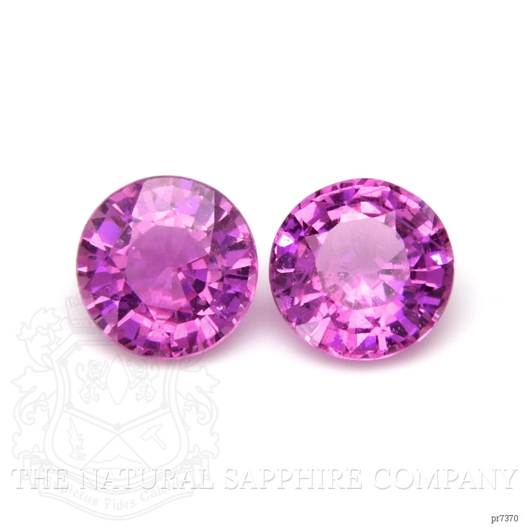 1.60 Ct.Tw. Pink Sapphire Pair from Ceylon (Sri Lanka)