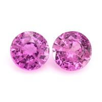 1.64&nbsp;Ct.Tw.Total Carat Weight Pink Sapphire Pair from Ceylon (Sri Lanka) Video