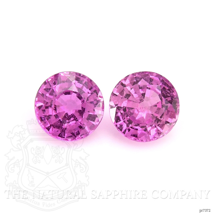 1.64 Ct.Tw. Pink Sapphire Pair from Ceylon (Sri Lanka)