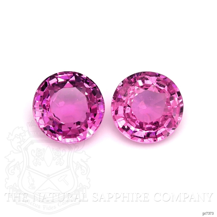 1.78 Ct.Tw. Pink Sapphire Pair from Ceylon (Sri Lanka)