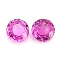 1.80&nbsp;Ct.Tw.Total Carat Weight Pink Sapphire Pair from Ceylon (Sri Lanka) Video