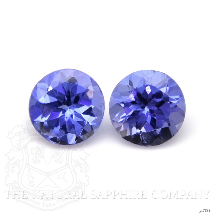 0.76 Ct.Tw. Tanzanite Pair from Tanzania