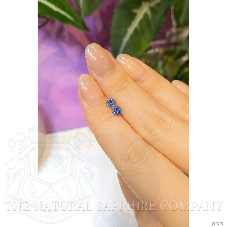 0.76 Ct.Tw. Tanzanite Pair from Tanzania