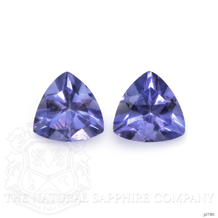 0.53 Ct.Tw. Tanzanite Pair from Tanzania