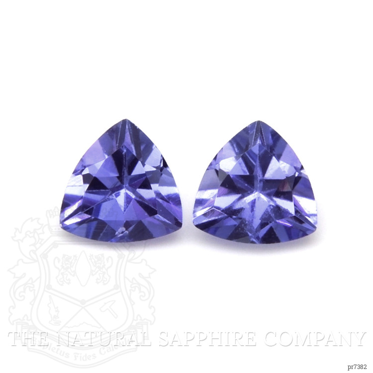 0.60 Ct.Tw. Tanzanite Pair from Tanzania