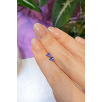 0.60 Ct.Tw.Total Carat Weight Tanzanite Pair from Tanzania Life Style