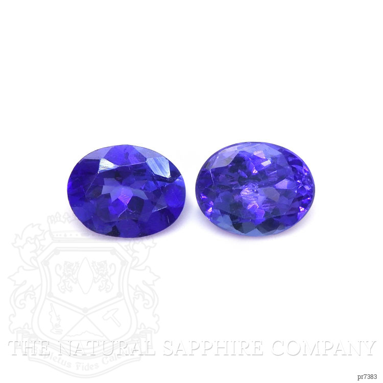 0.79 Ct.Tw. Tanzanite Pair from Tanzania