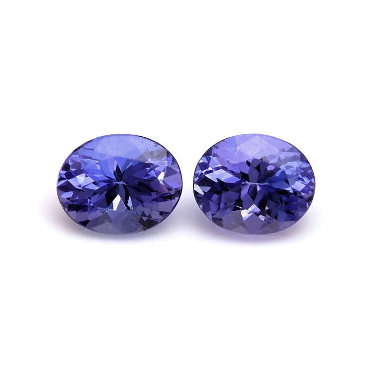 1.02 Ct.Tw. Tanzanite Pair from Tanzania