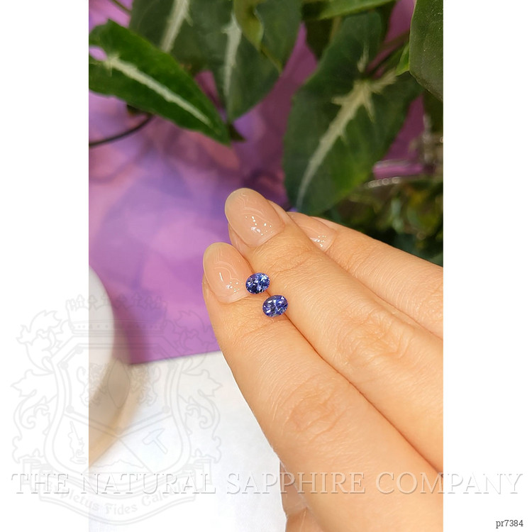 1.02 Ct.Tw. Tanzanite Pair from Tanzania