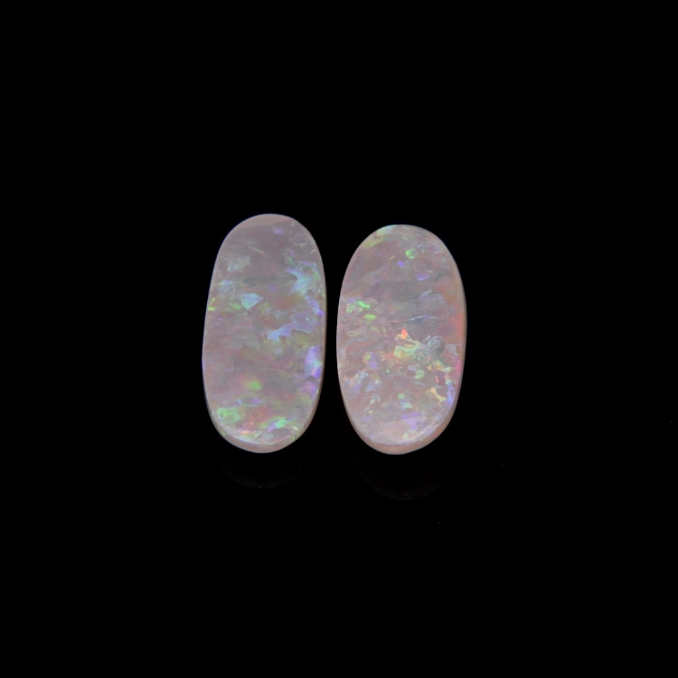 2.41 Ct.Tw. Cabochon Opal Pair from Australia