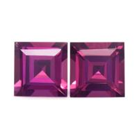 1.07&nbsp;Ct.Tw.Total Carat Weight Rhodolite Garnet Pair from Ceylon (Sri Lanka) Video
