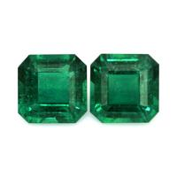 8.85 Ct.Tw.Total Carat Weight Emerald Pair from Zambia Video