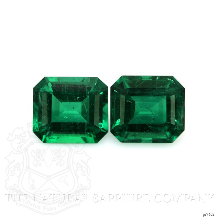 1.90 Ct.Tw. Emerald Pair from Zambia