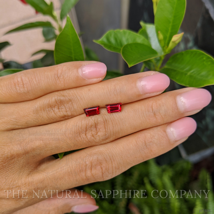 1.66 Ct.Tw. Ruby Pair from Mozambique