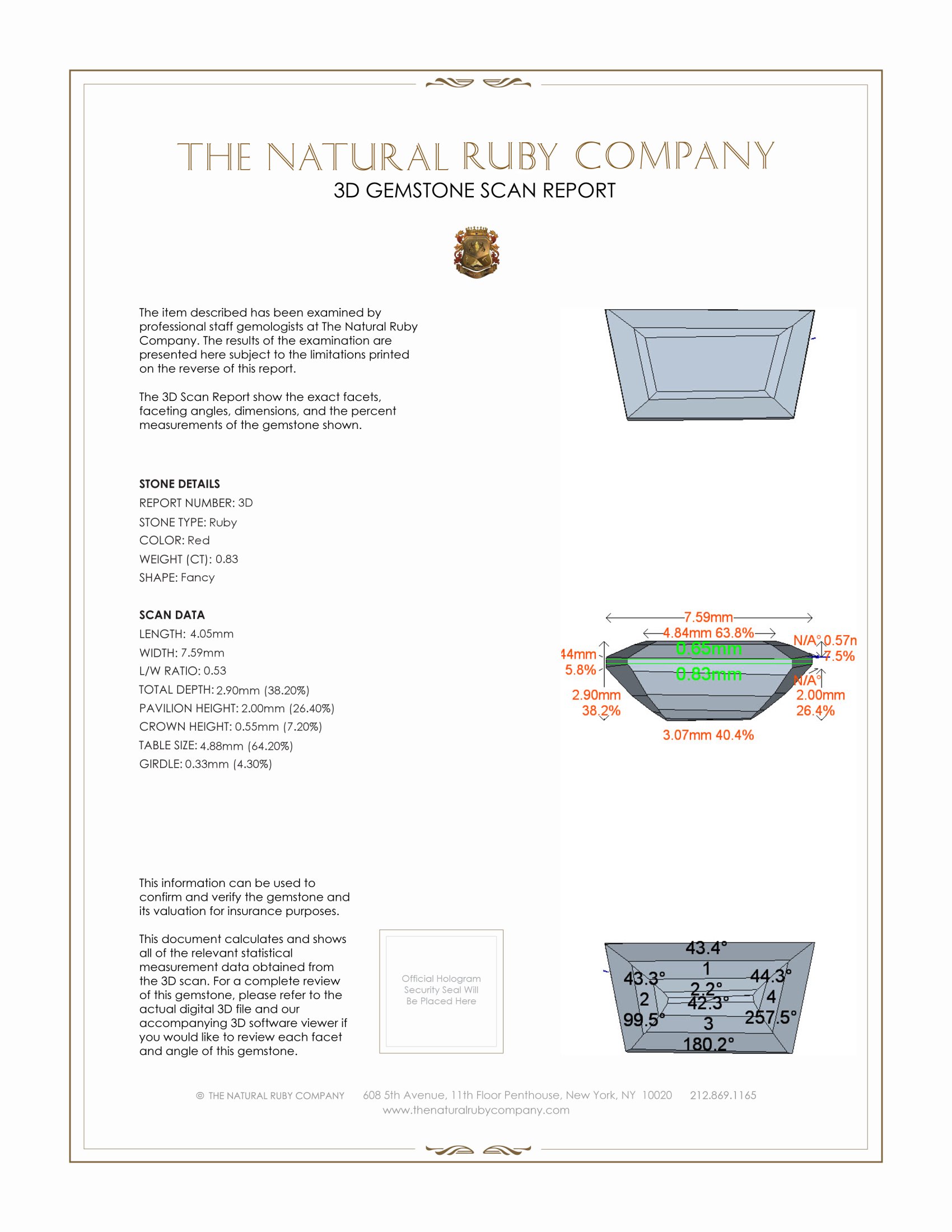 1.66 Ct.Tw. Ruby Pair from Mozambique
