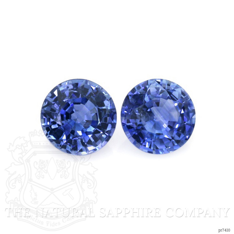 3.02 Ct.Tw. Blue Sapphire Pair from Ceylon (Sri Lanka)