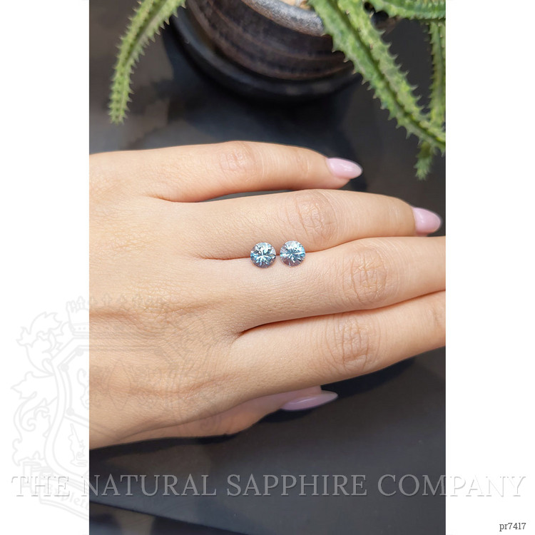 1.55 Ct.Tw. Aquamarine Pair from Brazil