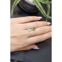 3.89 Ct.Tw.Total Carat Weight Tourmaline Pair from Brazil Life Style