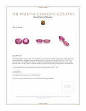 7.59 Ct.Tw.Total Carat Weight Tourmaline Pair from Mozambique Appraisal