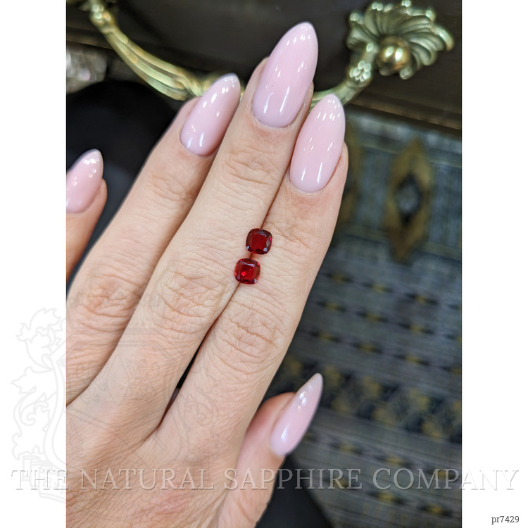 1.02 Ct.Tw. Ruby Pair from Mozambique