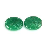 9.12 Ct.Tw.Total Carat Weight Emerald Pair from Madagascar Video