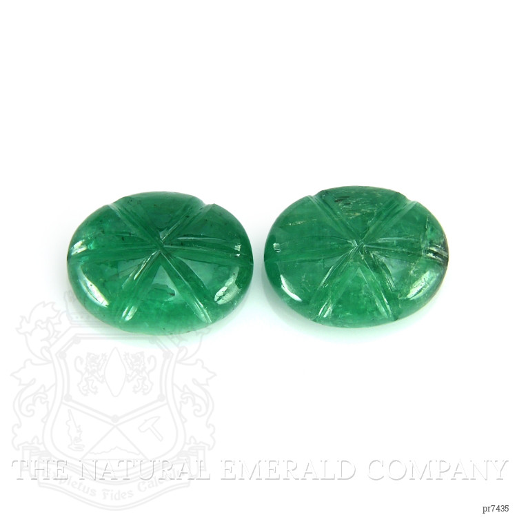 9.12 Ct.Tw. Emerald Pair from Madagascar