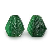 5.98 Ct.Tw.Total Carat Weight Emerald Pair from Madagascar Video