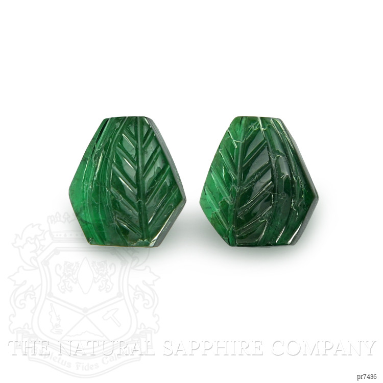 5.98 Ct.Tw. Emerald Pair from Madagascar