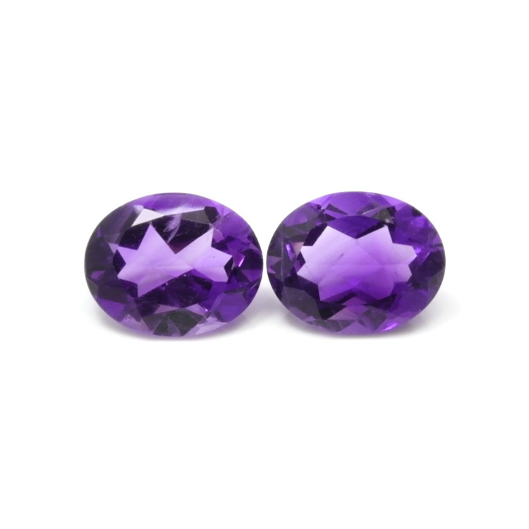 4.67 Ct.Tw. Amethyst Pair from Brazil