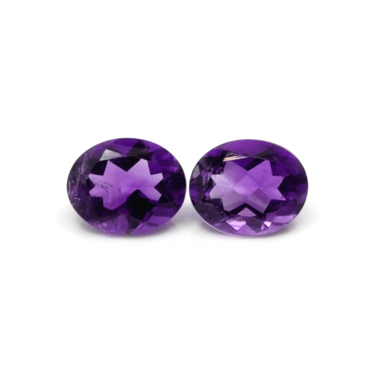 4.99 Ct.Tw. Amethyst Pair from Brazil