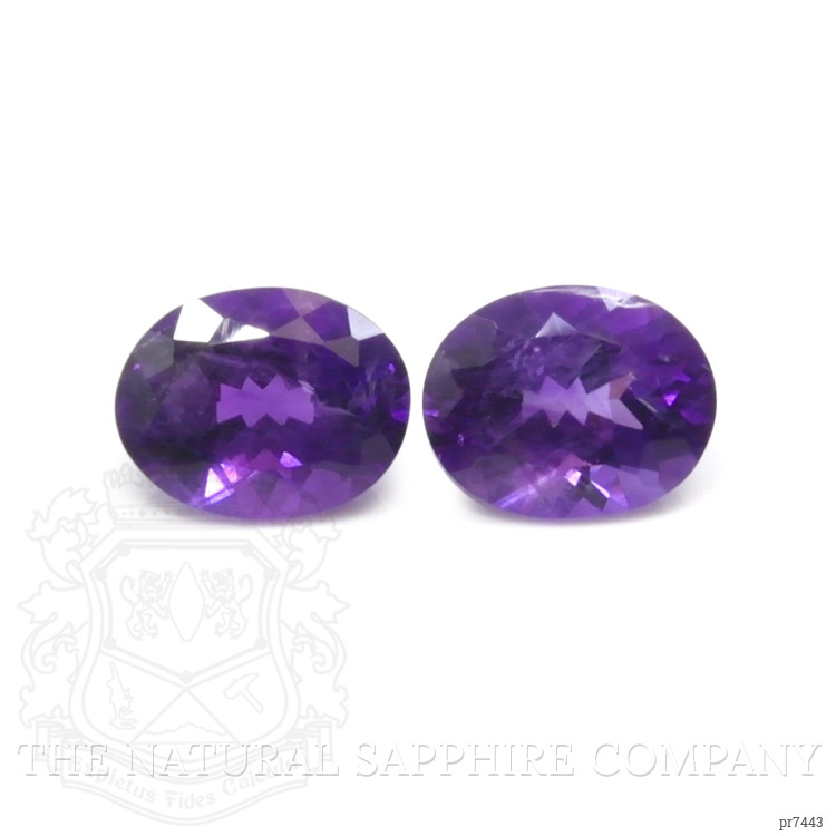 4.50 Ct.Tw. Amethyst Pair from Brazil