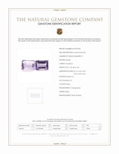 2.95 Ct.Tw.Total Carat Weight Purple Amethyst Pair from Brazil Scan Report