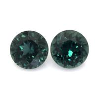 2.35&nbsp;Ct.Tw.Total Carat Weight Greenish Blue Sapphire Pair from Ceylon (Sri Lanka) Video