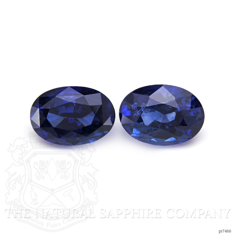 5.80 Ct.Tw. Blue Sapphire Pair from Ceylon (Sri Lanka)