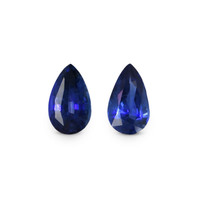 5.21&nbsp;Ct.Tw.Total Carat Weight Blue Sapphire Pair from Ceylon (Sri Lanka) Video