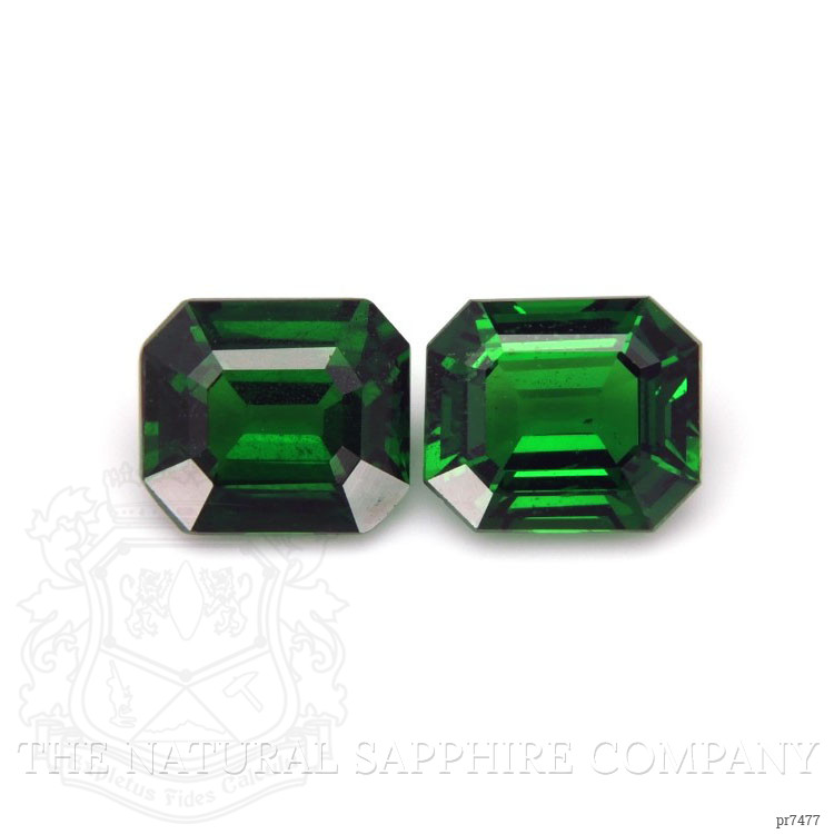2.60 Ct.Tw. Tsavorite Garnet Pair from Madagascar