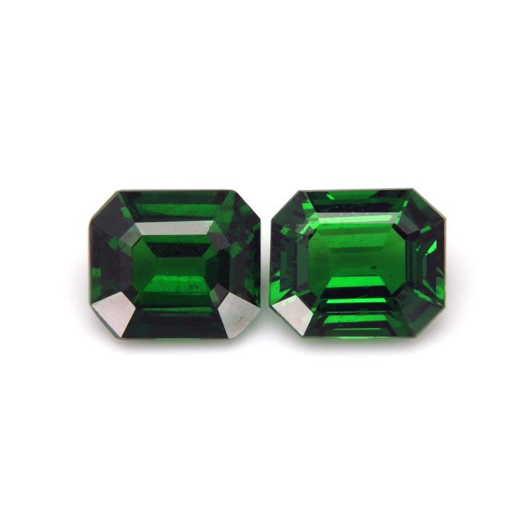 2.60 Ct.Tw. Tsavorite Garnet Pair from Madagascar