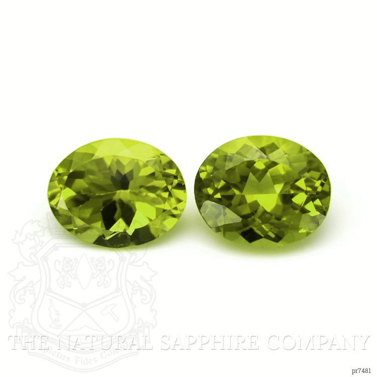 6.29 Ct.Tw. Peridot Pair from Madagascar