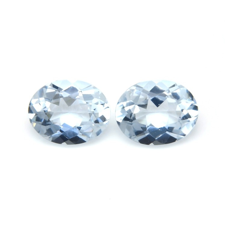3.63 Ct.Tw. Aquamarine Pair from Madagascar