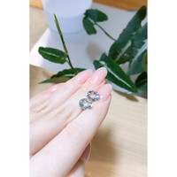 3.63 Ct.Tw.Total Carat Weight Aquamarine Pair from Madagascar Life Style