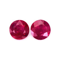 1.78&nbsp;Ct.Tw.Total Carat Weight Ruby Pair from Burma (Myanmar) Video