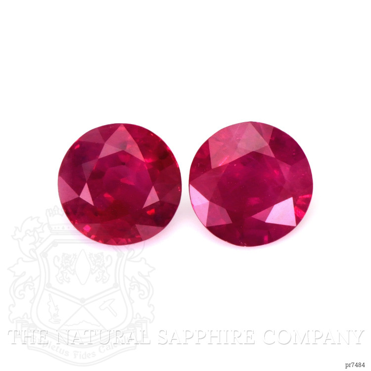 1.78 Ct.Tw. Ruby Pair from Burma (Myanmar)