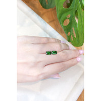 2.69 Ct.Tw.Total Carat Weight Tsavorite Garnet Pair from Madagascar Life Style