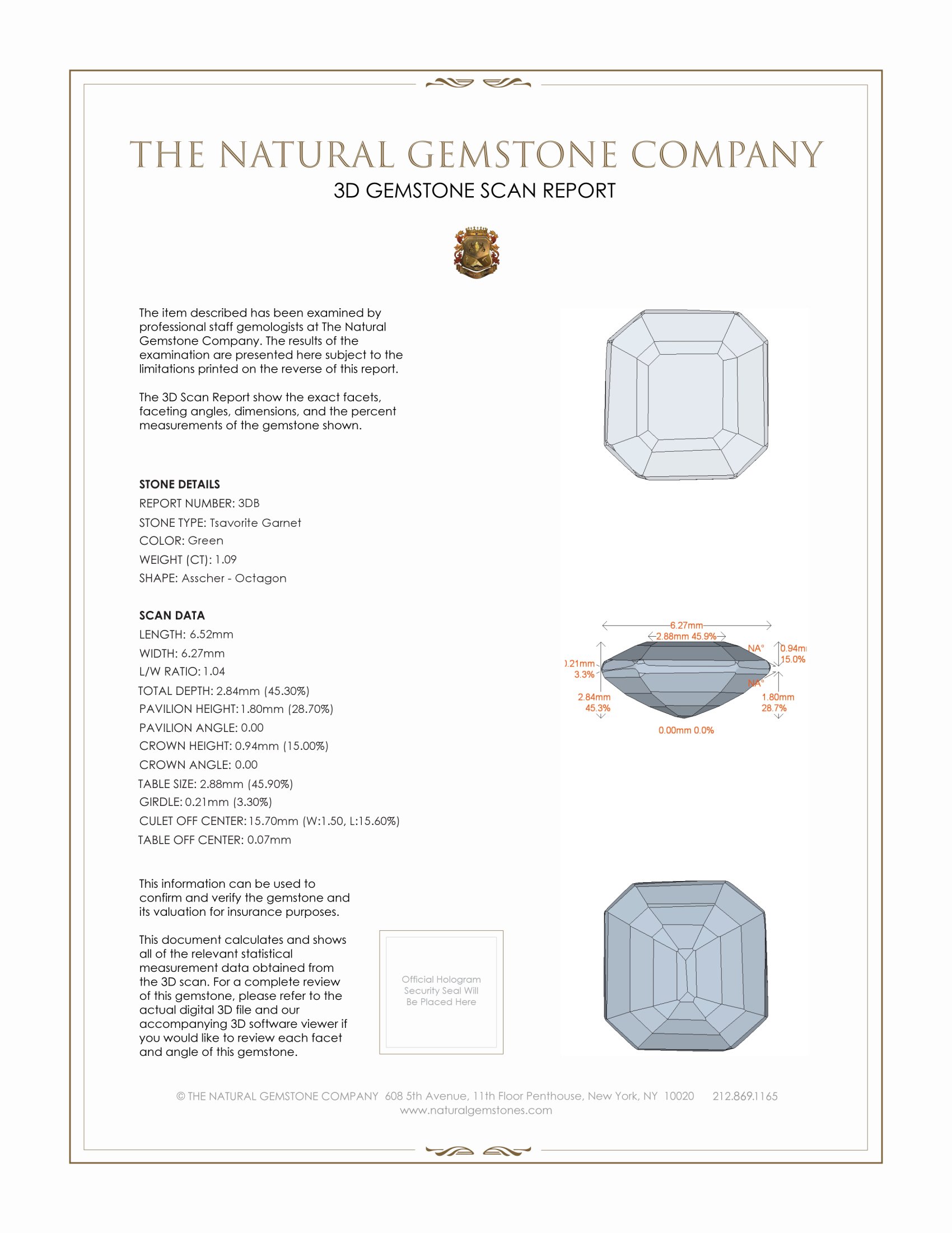 2.30 Ct.Tw. Tsavorite Garnet Pair from Madagascar