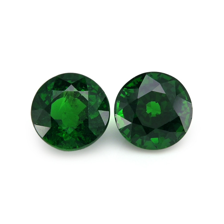 4.05 Ct.Tw. Tsavorite Garnet Pair from Madagascar