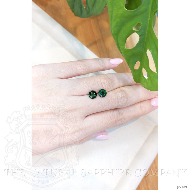 3.25 Ct.Tw. Tsavorite Garnet Pair from Madagascar