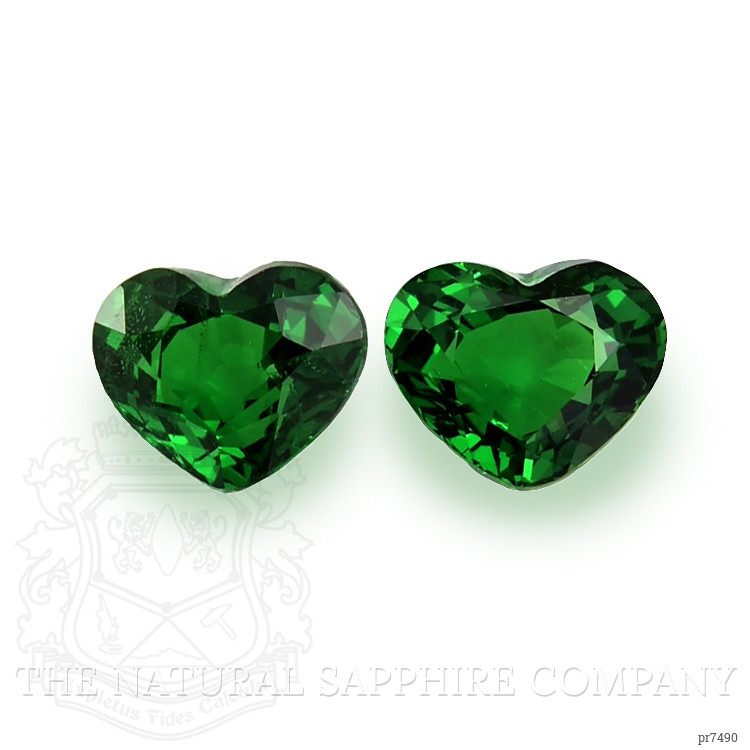 2.00 Ct.Tw. Tsavorite Garnet Pair from Madagascar
