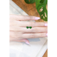 2.00 Ct.Tw.Total Carat Weight Tsavorite Garnet Pair from Madagascar Life Style